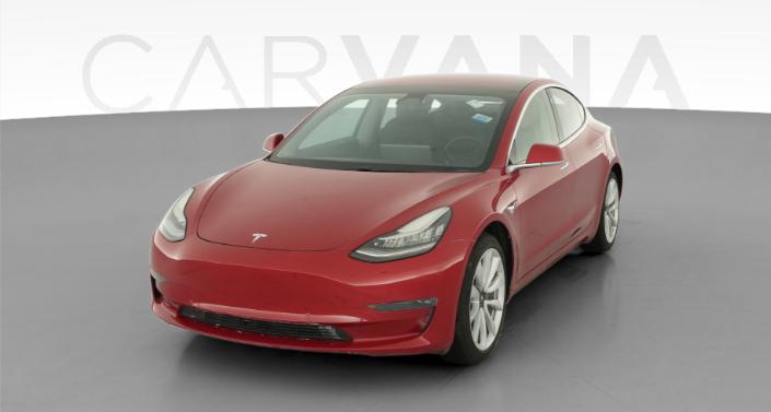 2018 Tesla Model 3 Long Range Rear-Wheel Drive in Red Multi-coat — photo 1