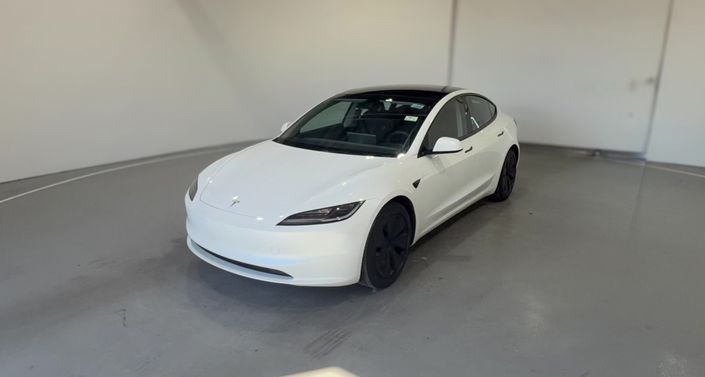2024 Tesla Model 3 Rear-Wheel Drive in Pearl White — photo 1