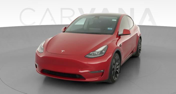 2022 Tesla Model Y Performance AWD Red
