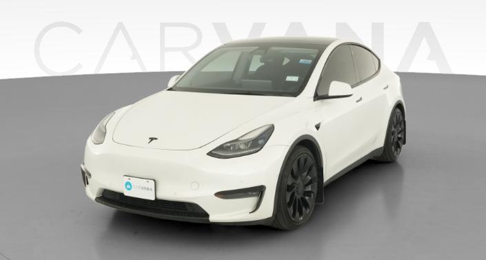 2022 Tesla Model Y Performance All-Wheel Drive in Pearl White — photo 1