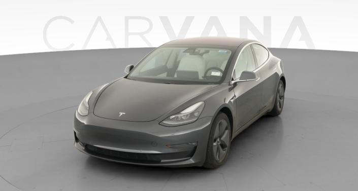 2018 Tesla Model 3 Long Range All-Wheel Drive in Midnight Silver Metallic — photo 1