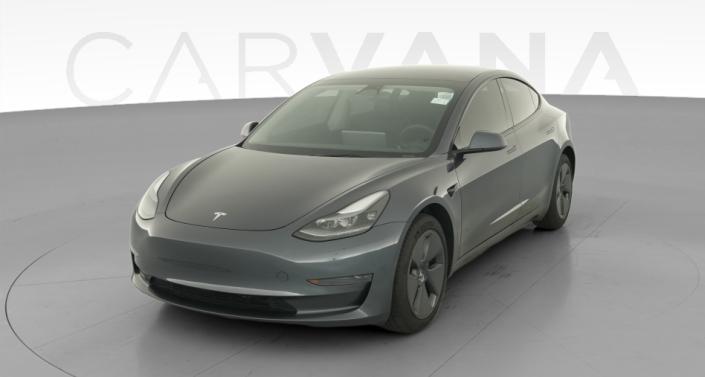 2023 Tesla Model 3 Rear-Wheel Drive in Midnight Silver Metallic — photo 1