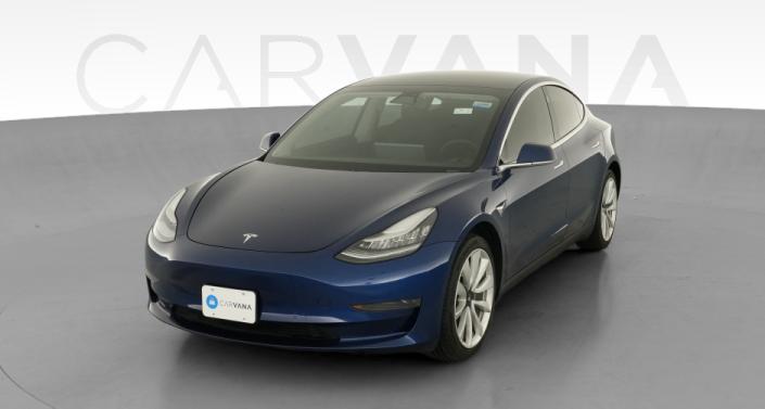 2019 Tesla Model 3 Standard Range Blue