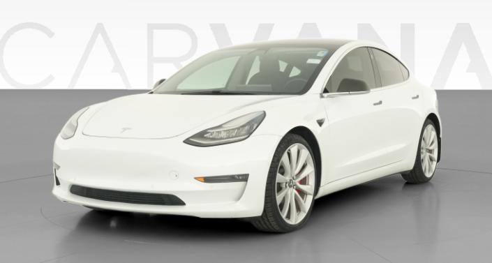 2018 Tesla Model 3 Performance AWD White