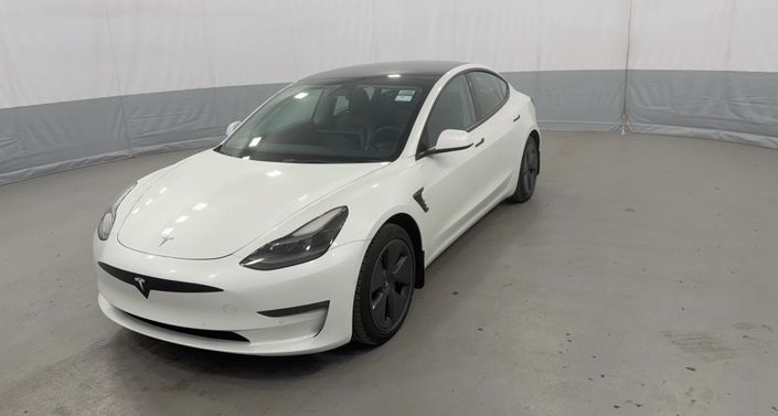 2021 Tesla Model 3 Long Range AWD White