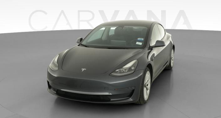 2023 Tesla Model 3 Rear-Wheel Drive in Midnight Silver Metallic — photo 1