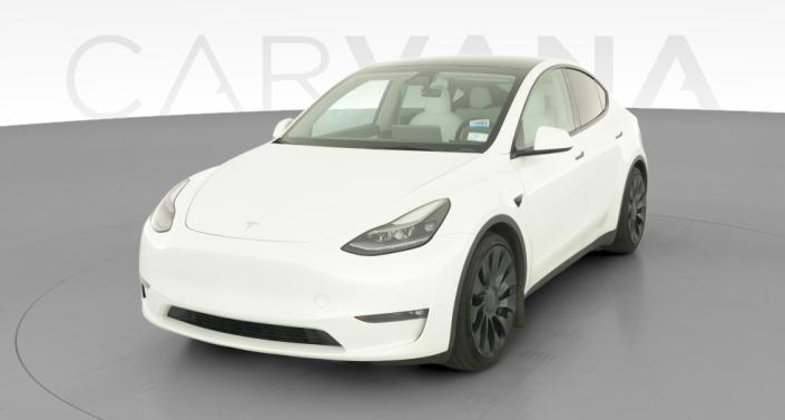 2022 Tesla Model Y Performance All-Wheel Drive in Pearl White — photo 1