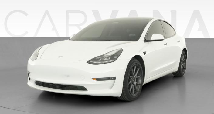 2022 Tesla Model 3 Long Range All-Wheel Drive in Pearl White — photo 1