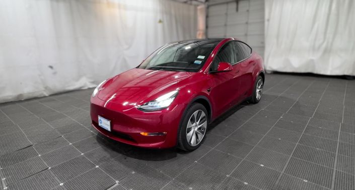 2022 Tesla Model Y Long Range AWD Red
