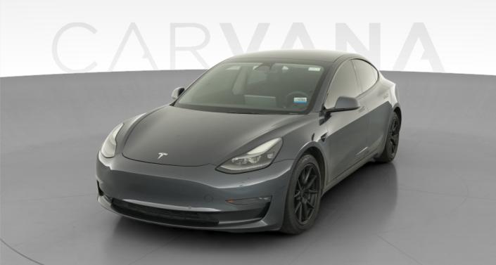2022 Tesla Model 3 Long Range All-Wheel Drive in Midnight Silver Metallic — photo 1