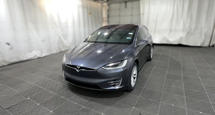 2018 Tesla Model X 75D in Midnight Silver Metallic — photo 1