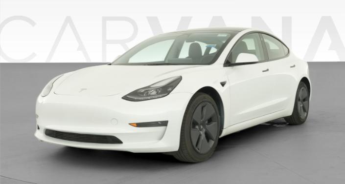 2023 Tesla Model 3 Rear-Wheel Drive in Pearl White — photo 1