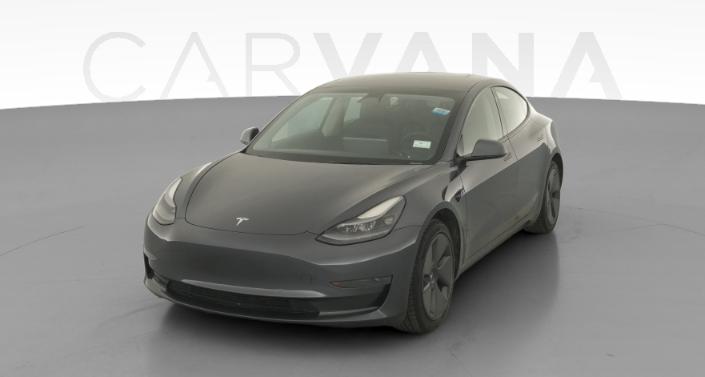 2022 Tesla Model 3 Rear-Wheel Drive in Midnight Silver Metallic — photo 1