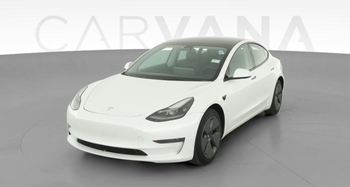 2023 Tesla Model 3 Rear-Wheel Drive White