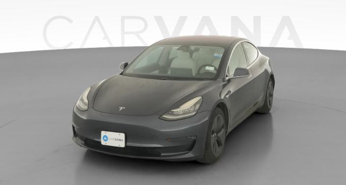 2018 Tesla Model 3 Mid Range Rear-Wheel Drive in Midnight Silver Metallic — photo 1