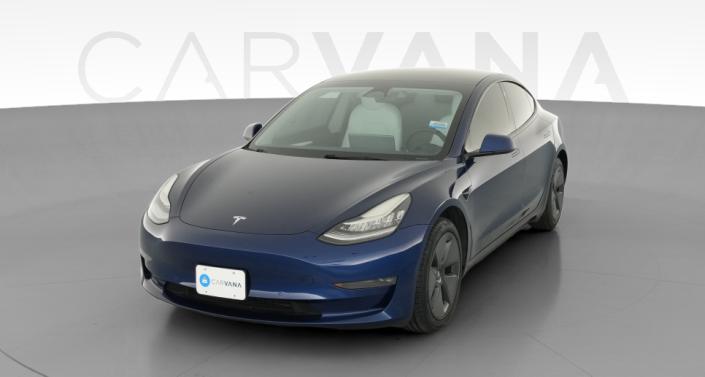 2022 Tesla Model 3 Long Range AWD Blue