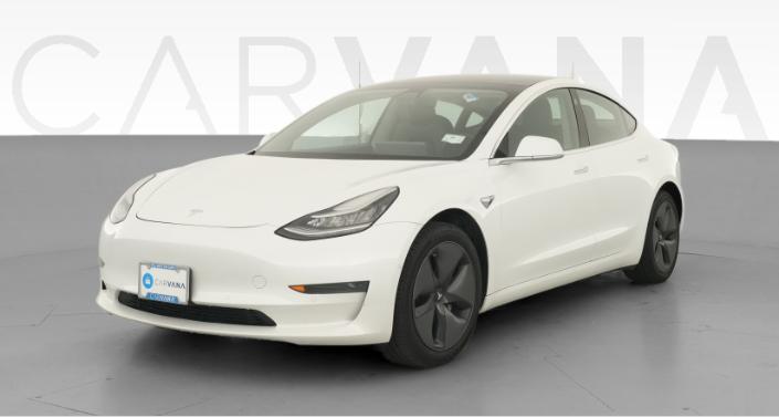 2020 Tesla Model 3 Standard Range Plus White