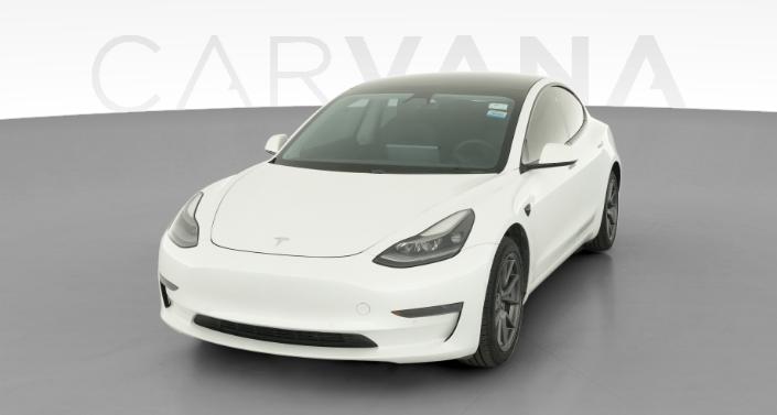 2021 Tesla Model 3 Standard Range Plus White