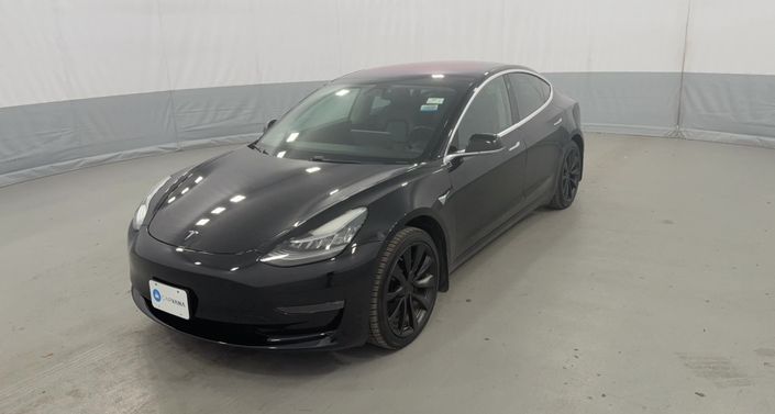 2018 Tesla Model 3 Long Range Rear-Wheel Drive in Solid Black — photo 1