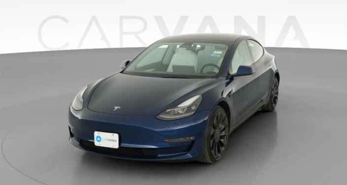 2023 Tesla Model 3 Performance Blue