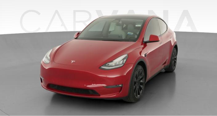 2022 Tesla Model Y Long Range AWD Red