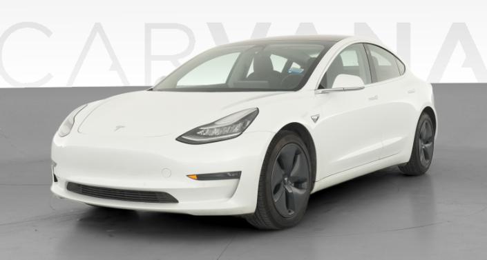 2019 Tesla Model 3 Standard Range Plus White