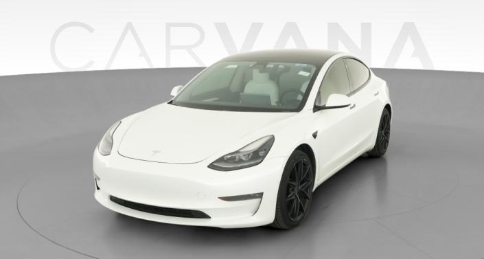 2021 Tesla Model 3 Long Range AWD White
