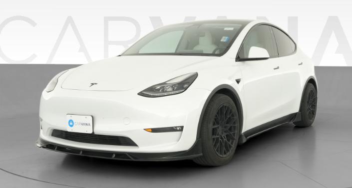 2021 Tesla Model Y Performance All-Wheel Drive in Pearl White — photo 1