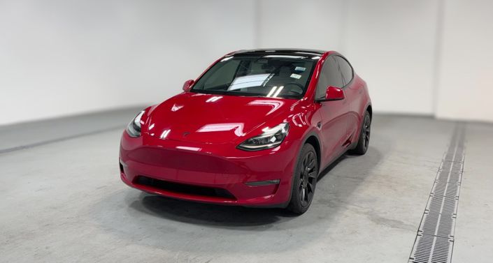 2023 Tesla Model Y Long Range AWD Red