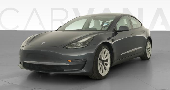 2023 Tesla Model 3 Rear-Wheel Drive in Midnight Silver Metallic — photo 1