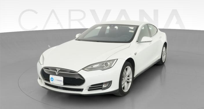 2014 Tesla Model S 85 White