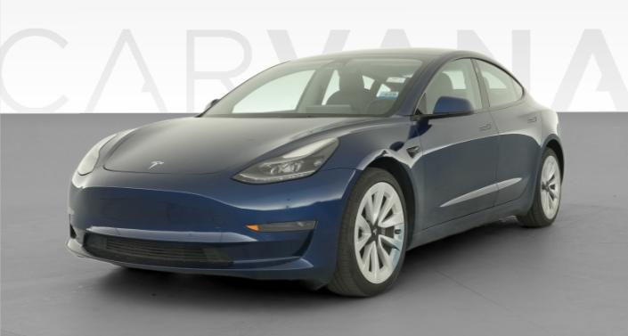 2022 Tesla Model 3 Rear-Wheel Drive Blue