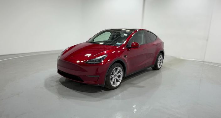 2024 Tesla Model Y Long Range AWD Red