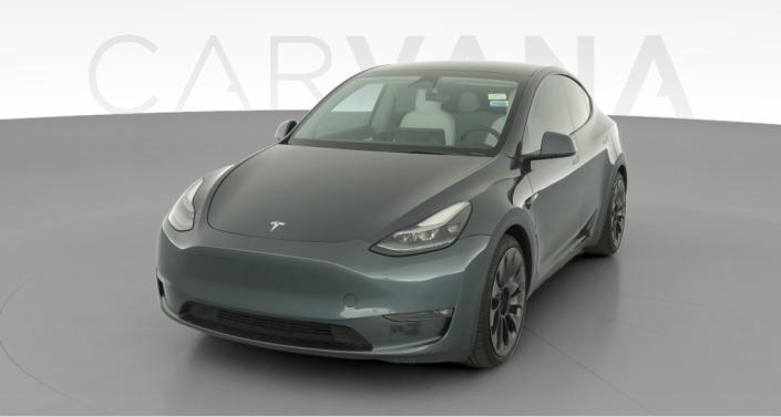 2022 Tesla Model Y Performance All-Wheel Drive in Midnight Silver Metallic — photo 1