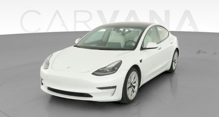2022 Tesla Model 3 Rear-Wheel Drive White