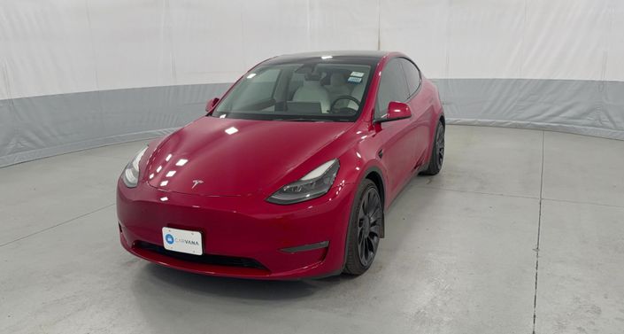 2022 Tesla Model Y Performance AWD Red