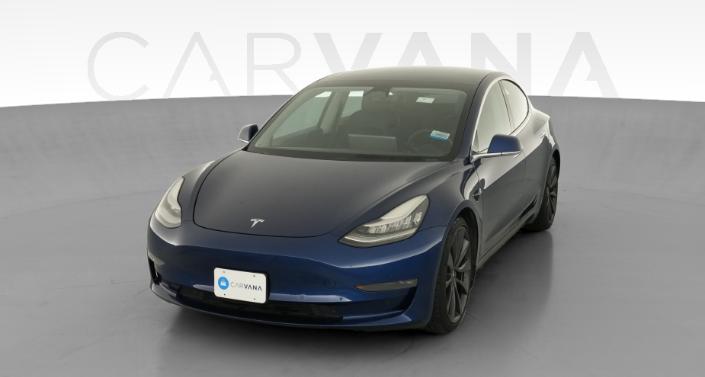 2020 Tesla Model 3 Performance in Deep Blue Metallic — photo 1