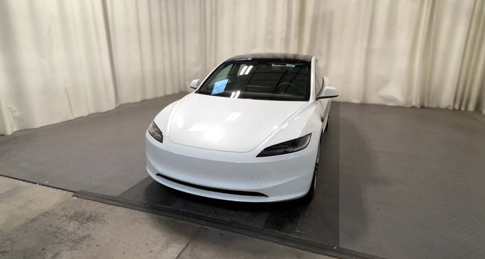 2025 Tesla Model 3 Long Range RWD White