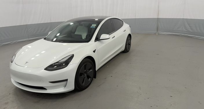 2023 Tesla Model 3 Rear-Wheel Drive in Pearl White — photo 1
