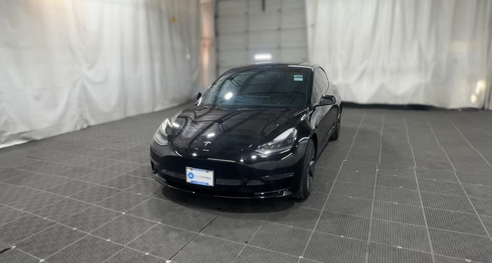 2022 Tesla Model 3 Rear-Wheel Drive in Solid Black — photo 1