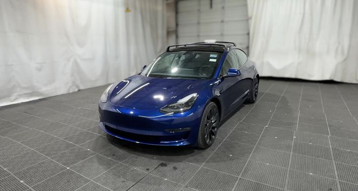 2022 Tesla Model 3 Performance Blue