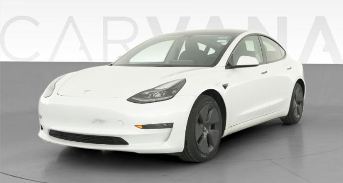 2023 Tesla Model 3 Rear-Wheel Drive in Pearl White — photo 1