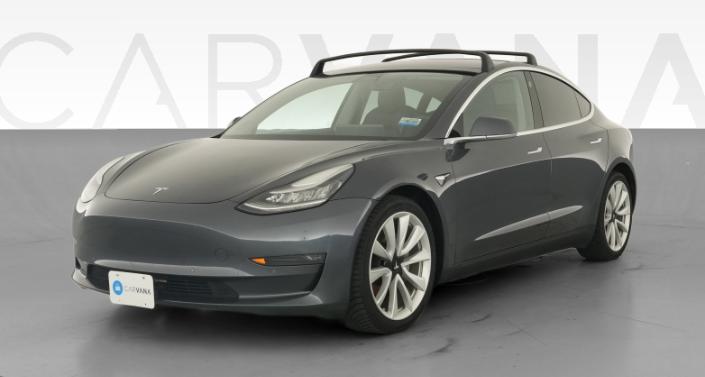2018 Tesla Model 3 Long Range AWD Gray
