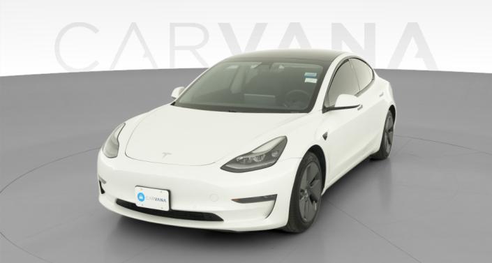 2021 Tesla Model 3 Standard Range Plus White