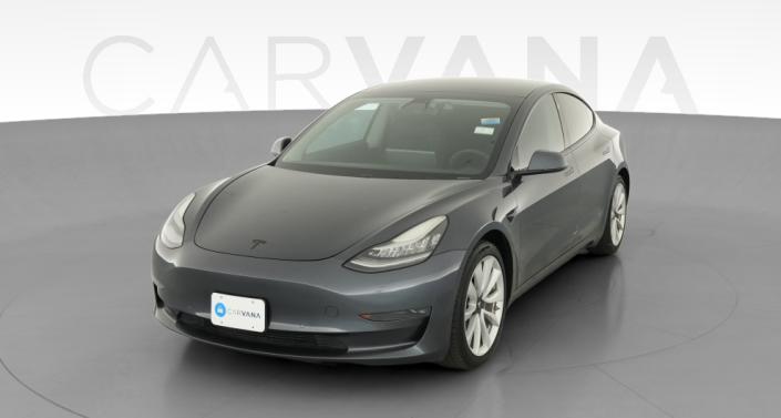 2019 Tesla Model 3 Long Range All-Wheel Drive in Midnight Silver Metallic — photo 1