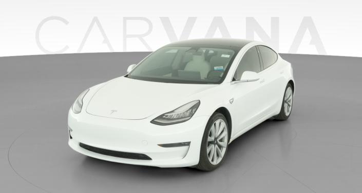 2019 Tesla Model 3 Long Range RWD White