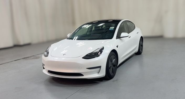 2021 Tesla Model 3 Standard Range Plus White