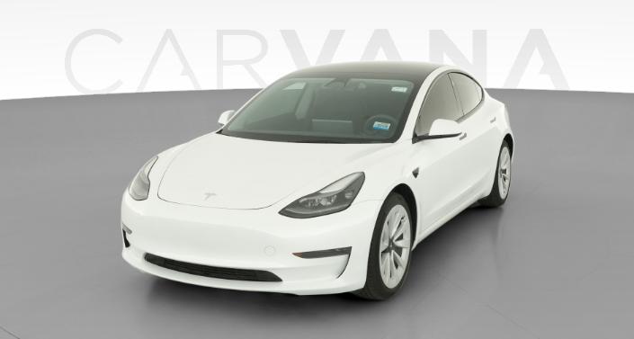 2023 Tesla Model 3 Rear-Wheel Drive in Pearl White — photo 1