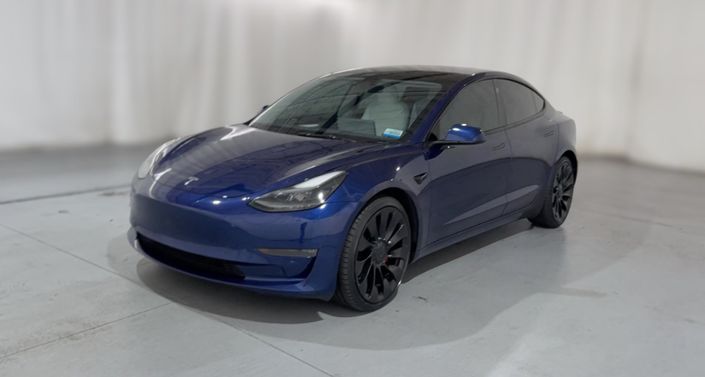 2023 Tesla Model 3 Performance Blue