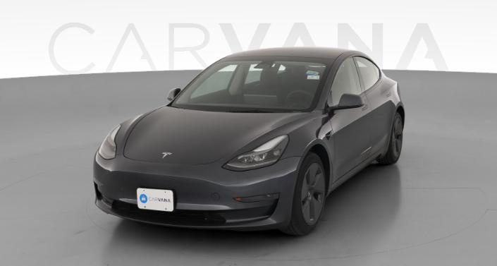 2023 Tesla Model 3 Rear-Wheel Drive in Midnight Silver Metallic — photo 1